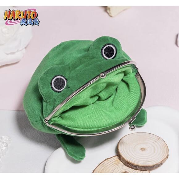 Official Licensed Anime Naruto Frog Wallet Coin Purse Approx.12.5cm*16cm*10cm - Picture 5 of 8
